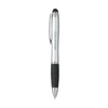 Branded Promotional LIGHT-UP LOGO TOUCH PEN in Silver Pen From Concept Incentives.