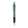 Branded Promotional LIGHT-UP LOGO TOUCH PEN in Green Pen From Concept Incentives.