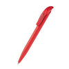 Branded Promotional SENATOR CHALLENGER SOFT TOUCH BALL PEN in Strawberry Red Pen From Concept Incentives.