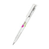 Branded Promotional SENATOR SUPER HIT CLEAR TRANSPARENT PLASTIC BALL PEN in White Pen From Concept Incentives.