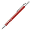 Branded Promotional ITABELA METAL BALL PEN in Red Pen From Concept Incentives.