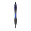 Branded Promotional ATHOS METALLIC TOUCH PEN in Dark Blue Pen From Concept Incentives.