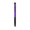 Branded Promotional ATHOS METALLIC TOUCH PEN in Purple Pen From Concept Incentives.