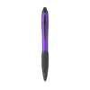 Branded Promotional ATHOS TOUCH BLACKGRIP PEN in Purple Pen From Concept Incentives.