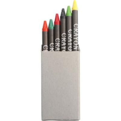 Branded Promotional CHILDRENS CRAYON SET Crayon From Concept Incentives.