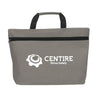 Branded Promotional PROMODOC DOCUMENT BAG in Grey Bag From Concept Incentives.