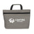 Branded Promotional PROMODOC DOCUMENT BAG in Grey Bag From Concept Incentives.