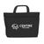 Branded Promotional PROMODOC DOCUMENT BAG in Black Bag From Concept Incentives.