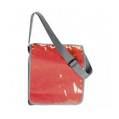 Branded Promotional SHOULDER BAG in Red Bag From Concept Incentives.