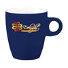 Branded Promotional COFFEECUP MUG in Blue Mug From Concept Incentives.