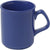 Branded Promotional 250ML PORCELAIN MUG in Blue Mug From Concept Incentives.