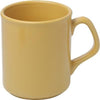 Branded Promotional 250ML PORCELAIN MUG in Yellow Mug From Concept Incentives.