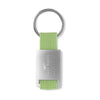 Branded Promotional ELOY KEYRING in Green Keyring From Concept Incentives.