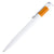 Branded Promotional PIACENZA BALL PEN in Orange Pen From Concept Incentives.