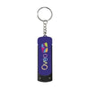 Branded Promotional FLIP TOUCH KEYRING in Blue Torch From Concept Incentives.