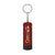 Branded Promotional FLIP TOUCH KEYRING in Red Torch From Concept Incentives.