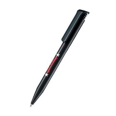 Branded Promotional SENATOR SUPER HIT RECYCLED BALL PEN in Black Pen From Concept Incentives.