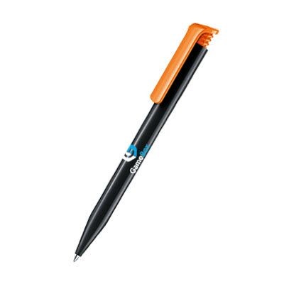 Branded Promotional SENATOR SUPER HIT RECYCLED BALL PEN in Orange Pen From Concept Incentives.