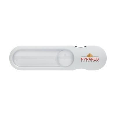 Branded Promotional MAGNIFIER GLASS in White Magnifier From Concept Incentives.