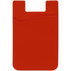 Branded Promotional BORDEAUX SMART PHONE WALLET in Red Mobile Phone Case From Concept Incentives.