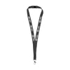 Branded Promotional LANYARD SAFETY 2 CM RPET LANYARD in Black Lanyard From Concept Incentives.