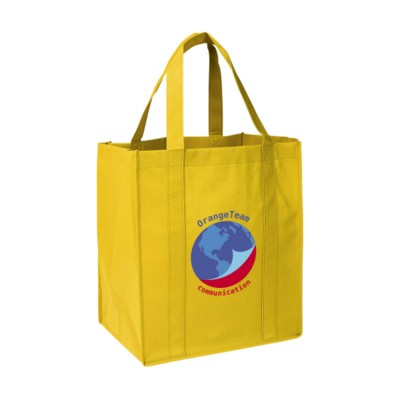 Branded Promotional SHOPXL SHOPPER TOTE BAG in Black Bag From Concept Incentives.