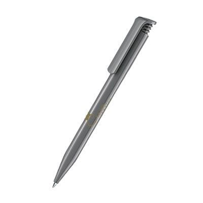 Branded Promotional SENATOR SUPER HIT POLISHED PLASTIC BALL PEN in Cool Grey 9 Pen From Concept Incentives.