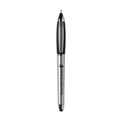 Branded Promotional UPSIDETOUCH TOUCH PEN in Silver Pen From Concept Incentives.