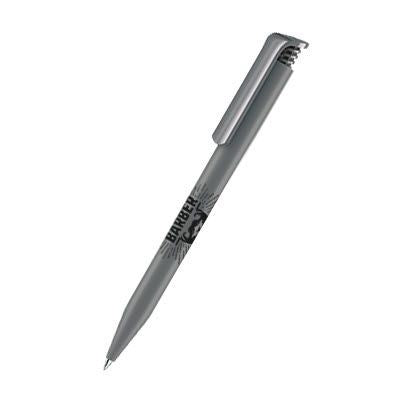 Branded Promotional SENATOR SUPER HIT MATT PLASTIC BALL PEN in Cool Grey 9 Pen From Concept Incentives.