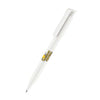 Branded Promotional SENATOR SUPER HIT MATT PLASTIC BALL PEN in White Pen From Concept Incentives.