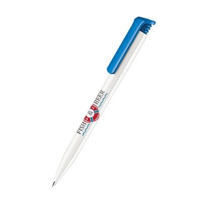 Branded Promotional SENATOR SUPER HIT BASIC in Full Blue Pen From Concept Incentives.