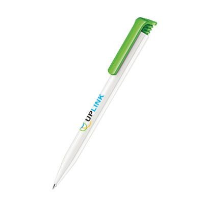 Branded Promotional SENATOR SUPER HIT BASIC in Pale Green Pen From Concept Incentives.