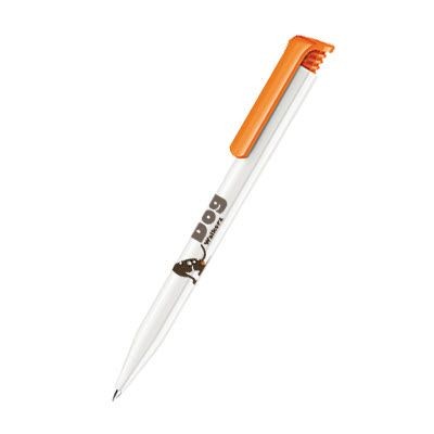 Branded Promotional SENATOR SUPER HIT BASIC in Orange Pen From Concept Incentives.