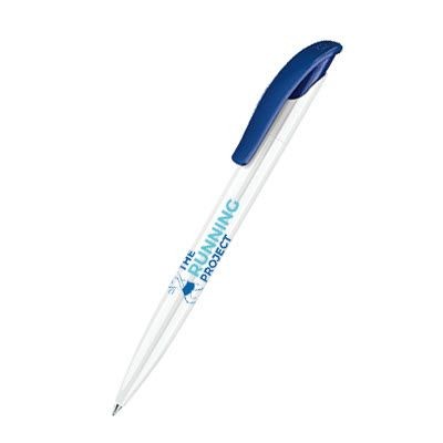 Branded Promotional SENATOR CHALLENGER BASIC in Dark Blue Pen From Concept Incentives.