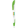 Branded Promotional SENATOR CHALLENGER BASIC with Soft Grip in Vivid Green Pen From Concept Incentives.