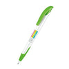 Branded Promotional SENATOR CHALLENGER BASIC with Soft Grip in Pale Green Pen From Concept Incentives.