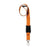 Branded Promotional 24MM LANYARD in Orange Lanyard From Concept Incentives.