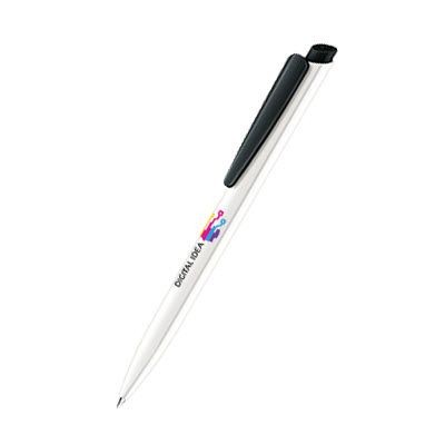 Branded Promotional SENATOR DART BASIC in Black Pen From Concept Incentives.