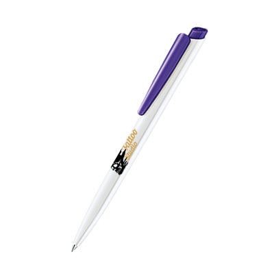 Branded Promotional SENATOR DART BASIC in Purple Pen From Concept Incentives.