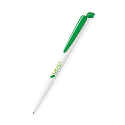 Branded Promotional SENATOR DART BASIC in Vivid Green Pen From Concept Incentives.