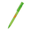 Branded Promotional SENATOR LIBERTY CLEAR TRANSPARENT PLASTIC BALL PEN in Pale Green Pen From Concept Incentives.