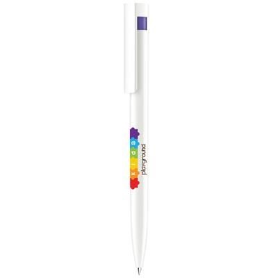 Branded Promotional SENATOR LIBERTY BASIC in Purple Pen From Concept Incentives.