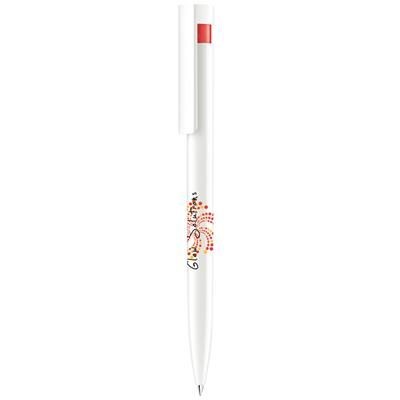 Branded Promotional SENATOR LIBERTY BASIC in Strawberry Red Pen From Concept Incentives.