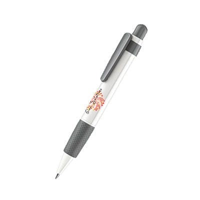 Branded Promotional SENATOR BIG PEN POLISHED BASIC BALL PEN in Cool Grey 9 Pen From Concept Incentives.