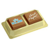 Branded Promotional 2X15G PRALINE CHOCOLATE Chocolate From Concept Incentives.