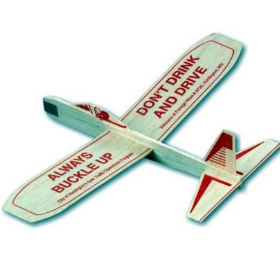 Branded Promotional BALSA WOOD AEROPLANE GLIDER Glider From Concept Incentives.