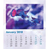 Branded Promotional BLUE PLANET MINI DESK CALENDAR Calendar From Concept Incentives.