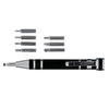 Branded Promotional TOOLPEN BITPEN in Black Screwdriver From Concept Incentives.