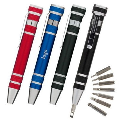 Branded Promotional TOOL PEN POCKET SCREWDRIVER Screwdriver From Concept Incentives.