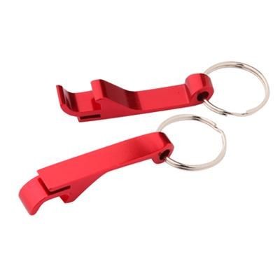 Branded Promotional TALON METAL BOTTLE OPENER in Red Bottle Opener From Concept Incentives.